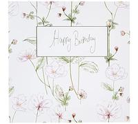 Wuzci Tarjetas y Postal de Felicitación de Cumpleaños, Multicolor, 150 x 150 mm