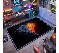 Wuzqju Alfombra Gaming Suelo Alfombrilla para Silla de Oficina Chair Mat Alfombrilla para Silla Suelos Duros Protector de Suelo para Silla de Oficina Alfombra para Silla Gaming Oficina 120 x 140 cm