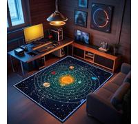 Wuzqju Alfombrilla para Silla de Gaming Oficina Protector de Suelo Alfombrilla para Silla de Oficina Alfombra Silla Gaming Alfombrilla para Silla de Oficina Protector Suelo Silla Ruedas 90 x 130 cm