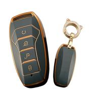 WUZUTU Funda de TPU para mando a distancia de coche, compatible con BYD Han Ev Tang Dm Qin Plus Song Pro Max Yuan Generation Atto3 Hebilla E-Seed GT impermeable accesorios de coche soporte para