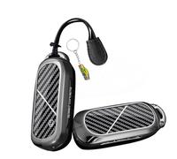 WUZUTU Funda para llave compatible con BMW Mini Countryman U25 JCW Cooper One F56 F66 J01 J03 J05 Aceman 2024 2025 2026 fibra de carbono carcasa de metal accesorios A