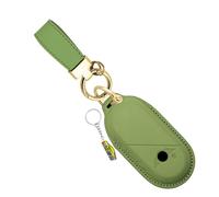 WUZUTU Funda para llave de coche compatible con BMW Mini Countryman U25 F65 F66 F67 Cooper One Aceman 2023 2024 2025 2026 Key Fob Funda de piel a prueba de polvo llavero accesorio verde 1