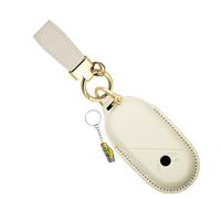 WUZUTU Funda para llave de coche compatible con BMW Mini Countryman U25 F65 F66 F67 Cooper One Aceman 2023 2024 2025 2026 Key Fob Funda de piel a prueba de polvo llavero accesorios blanco 1