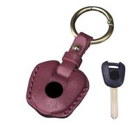 WUZUTU Funda para llave de coche con mando a distancia compatible con Honda CBR500R CBR650F CBR600RR CBR900RR CB600 CB800NC700 NC750X MN4 Carcasa Accesorios con Llavero Rojo