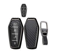 WUZUTU Funda para llave de coche con textura a cuadros, compatible con BYD Seal U Atto 3 evo Shark 6 Dolphin Mini Atto 1 Sealion 5 DM-i Tang mando a distancia cubierta protectora protectora accesorios