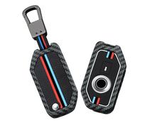 WUZUTU Funda para llave de coche de moto compatible con BMW 1250GS C400X C400GT F900R F750GS R1200GS GS1250 F850GS F900R F900XR metal llavero