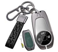 WUZUTU Funda para llave de coche, funda protectora para llave de coche, accesorios compatible con ORA R1 R2 Good Cat White Cat IQ para GWM HAVAL H6 M6 Mando a distancia Llavero Llavero Verde B