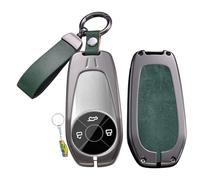 WUZUTU Funda para llave de coche, funda protectora para llave de coche, accesorios compatible con ORA R1 R2 Good Cat White Cat IQ para GWM HAVAL H6 M6 Mando a distancia llavero llavero A verde