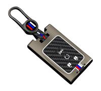 WUZUTU Funda para llave de coche para Cadillac Seville Corvette DTS STS XLR 2009-2014 para Chevrolet C7 Corvette suave protección completa funda para llave de coche, bolsa de llavero con 4 botones