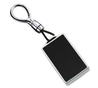 WUZUTU Funda protectora inteligente de TPU suave Kompatibel mit Volvo EX30 EX40 EX90 ES90 Polestar 3 Polestar 4 2023 2024 2025 Protección completa Fashion Silver Edge Key Holder-Negro
