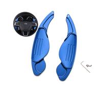WUZUTU Palanca de cambio de volante de aluminio compatible con Land Rover Evoque Discovery Sport para Jaguar XF XE XJ Car Accessories Steering Wheel Shifter Extension Shift Paddles Azul