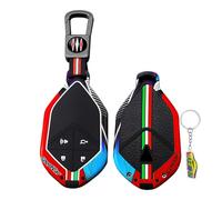 WUZUTU para Changan Deepal S07 - Funda para llavero de coche compatible con Changan Deepal S7 SL03 2024 2025 2026 L06 L07 2025 2026 G318 S05 S09 2024 2025 Fob clave Funda 4 Buttons-C Rad