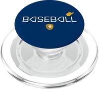 WV Travel Equipo de béisbol Mountain State West Virginia Deportes PopSockets PopGrip para MagSafe