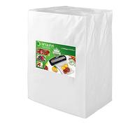 WVacFre 100 Bolsas 15x25cm Bolsas Envasar al Vaci Vacio Alimentos Bolsas de Vacío de Alimentos,Bolsas para Envasar al Vacío Envasado al Vacío para Alimentos Sin BPA