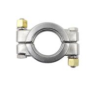 WVAIUPIX Alta presión 1.3 cm 3.8 cm 5.1 cm 6.3 cm 7.6 cm 8.9 cm 10.2 cm - 30.5 cm Tri Clamp SUS 304 acero inoxidable Tri-Clover Pipe Fitting Homebrew (Heavy Duty K286 5.6)