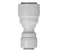 WVAIUPIX Tubo OD POM de 1/4 pulgadas, 3/8 pulgadas, 1/2 pulgadas, conector de ajuste rápido, filtro purificador de agua para acuario, sistema RO (CV-02BSP)