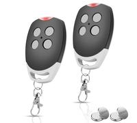 Wvoillty 433,92 MHz Mandos a distancia para puertas garaje, recambio para Ditec GOL4, BIXLP2, BIXLS2, BIXLG4, mando a distancia para puertas de garaje de 4 canales, código variable, 2 Unidades