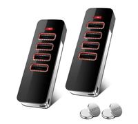 Wvoillty Mando a distancia de 868 MHz para transmisor manual de verano, puerta de garaje de 4 canales, compatible con Sommer 4018V000, 4015862001900, S10019-00001 Rolling Code, 2 Unidades