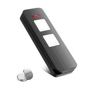 Wvoillty Mando a distancia para puerta de garaje de 868 MHz, 2 canales, mando a distancia para puerta de garaje, compatible con verano S10019-00001, 4018V0004, 4015862001900, Rolling Code