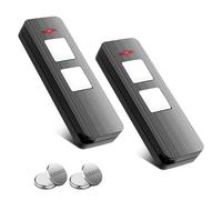 Wvoillty Mando a distancia para puerta de garaje de 868 MHz, 2 canales, mando a distancia para puerta de garaje, compatible con verano S10019-00001, 4018V0004, 4015862001900, código variable, 2