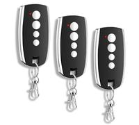 Wvoillty Repuesto King Gates STYLO, STYLO2K, STYLO4K Abrepuertas de garaje Mando a distancia, 433,92 MHz Mando a distancia para puertas de garaje, 4 canales Código variable, 3 unidades