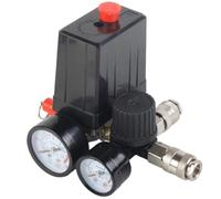 WVRWFDLW Válvulas de Control prácticas for compresores de Aire Reguladores de presión de Aire Interruptores de presión de Aire precisos Manómetros reguladores de presión(European for Style)
