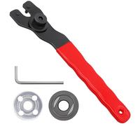 Wvxilyr Llave Ajustable para Amoladora Angular 8-48mm, Llave Inglesa con Brida Interior y Exterior para Amoladoras, Pin de Llave Ajustable, Llaves Amoladora de ángulo, para Cambios Rápidos y Seguros