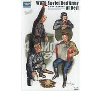 Ww II Soviet Red Army At Restmaquette Figura Rest Tru