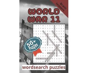 WW11 word search puzzle: Wordsearch puzzle with easy to read prints about World War 1, Cold War, Vietnam War and more I 6x9 inches, 106 pages I 50+ ... for vacations, holidays and relaxation