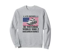 WW2 Entusiasta Guerra Mundial 2 Historia Historiador documental WWI Sudadera