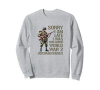 WW2 Entusiasta Guerra Mundial 2 Historia Historiador documental WWI Sudadera