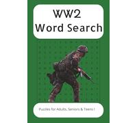 WW2 word Search Book: Word Searches with Easy-to-Read Print about WW2, War, Tanks and More | 6x9 inches, 110 pages | 50+ Puzzles ... Gift for Vacations, Holidays and free time
