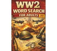 WW2 Word Search For Adults: Word Searches with Easy to Read Print about WW2, history, armistice and more - 6x9 inches, 110 pages - 50+ puzzles... Gift for Vacation, Holidays and Free Times