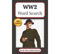 WW2 Word Search Puzzle Book: Word Searches with Easy to Read Print about WW2, World War II, The Second World War | 6x9 inches, 110 pages | 50+ Puzzles ... Gift for Vacations, Holidays and Free Times