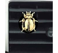 ww39 Country Life Ladybird Gold Plate Ambientador Clip Kit Decoración Coche Van Truck Mini Bus