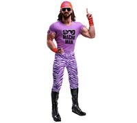 WWE Adult Macho Man Madness Fancy Dress Costume Medium