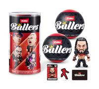 WWE Ballers Series 1 (2 Pack) de ZURU (Producto con Licencia Oficial). Juguete Deportivo Coleccionable de Lucha Libre con unboxing Sorpresa, para Mayores de 3 años