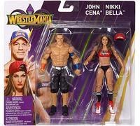 WWE Batalla Wrestlemania figuras de acción John Cena y Nikki Bella (Mattel FMH64)