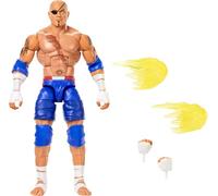 WWE Batista As Sagat x Street Fighter Cross Over Mattel Elite Figuras de acción y accesorios, juguete coleccionable de 6 pulgadas JLD74