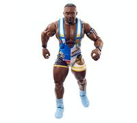 WWE WWE Big E Royal Rumble Elite Collection Action Figure with Accessory & Jimmy Hart Build-A-Figure Parts, 6-inch Posable Collectible Gift for WWE Fans Ages 8+, HDD89