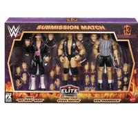 WWE Bret The Hitman Hart Stone Cold Steve Austin Ken Shamrock 2026 Wrestlemania 13 "Summission Match 3-Pack [Exclusivo] Mattel Elite Collection - Figura de acción de lucha libre