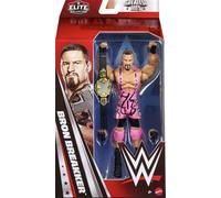 WWE Bron Breakker con cinturón Mattel Elite Collection Greatest Hits Series 10 - Figura de luchador de acción