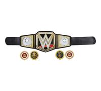 WWE Championship Showdown Deluxe Rol Play Title Styling autntico con 4 placas laterales intercambiables Cinturn ajustable para nios de 6 aos