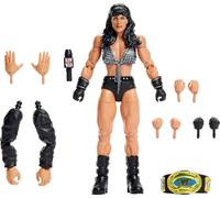 WWE Chyna con cinturón intercontinental Mattel Elite Collection Monday Night War Series 10 Figura de lucha libre