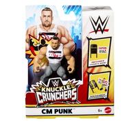 WWE CM Punk (camisa blanca) Knuckle Crunchers 10