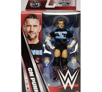 WWE CM Punk Elite Collection Greatest Hits Series #11 Figura de acción de 6 pulgadas, superestrella coleccionable con 14 puntos de articulación de aspecto realista