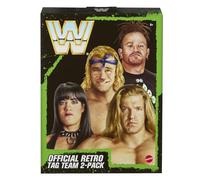 WWE DX Retro - Paquete de 4 Ringside Exclusive (Triple H, Chyna, Road Dogg y Billy Gunn)