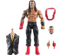 WWE Elite Collection SummerSlam con William Regal Roman Reigns Figura de acción y accesorios, conjunto de juego de los principales eventos en directo con piezas para construir, JCJ55