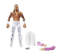 WWE Elite Figura de acción Royal Rumble Damian Priest con Accesorio y Piezas Dok Hendrix Build-A-Figure, HKP17