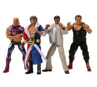 WWE Legends Territory Era - Figura decorativa (4 unidades, Ali Monsoon Graham Race Action